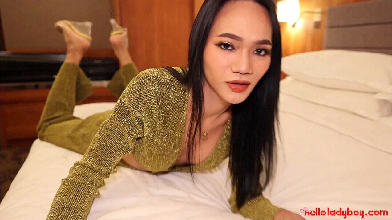 Kinky Thailand tryst with a transsexual model begins